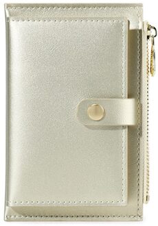 Vrouwen Kaarthouder Sleutel Portemonnee Pu Rits Zakje Koreaanse Creatieve Mini Portemonnee Pearl goud