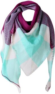 Vrouwen Kasjmier Sjaals Lange Sjaal Wrap Deken Warm Tippet Sjaals Sjaal Vrouwen Sjaal Kasjmier Herfst Plaid Wol Sjaals Sjaal Paars