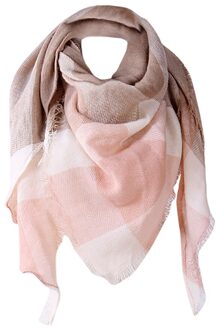 Vrouwen Kasjmier Sjaals Lange Sjaal Wrap Deken Warm Tippet Sjaals Sjaal Vrouwen Sjaal Kasjmier Herfst Plaid Wol Sjaals Sjaal Roze