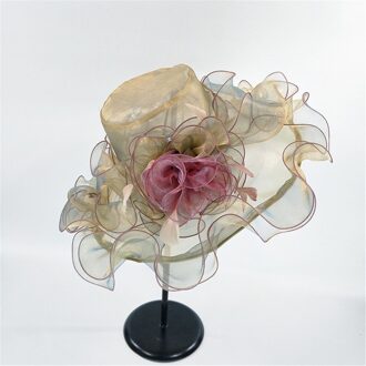 Vrouwen Kerk Kentucky Derby Tovenaar Bridal Tea Party Bruiloft Hoed GD