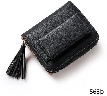 Vrouwen Korte Kwastje Vrouwen Portefeuilles Multifunctionele Vrouwelijke Mini Kaarthouder Portemonnees Dames Rits Portemonnee Vrouwen Casual Portemonnee 563b