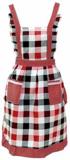 Vrouwen Lady Restaurant Home Keuken Voor Pocket Koken Katoenen Schort Bib Stofdicht En Vuile Schort