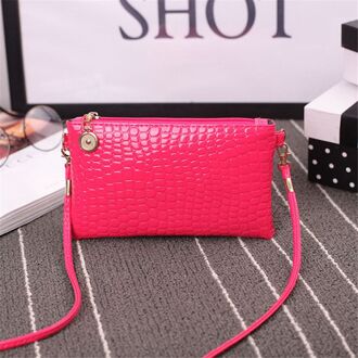 Vrouwen Lederen Schoudertas Tote Messenger Crossbody Satchel Handtas Trendy roos