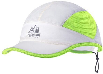 Vrouwen Mannen Baseball Cap Ademend Verstelbare Sneldrogend Zonnehoed Voor Sport Vissen Jogging DO2 groen
