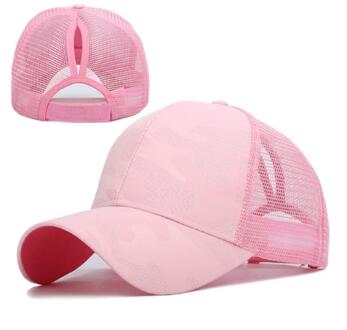 Vrouwen Mannen Baseball Cap Snapback Verstelbare Glitter Paardenstaart Gorras Zomer Zonnehoed Mesh Trucker Hoed Homme Pet TSLM1 type6