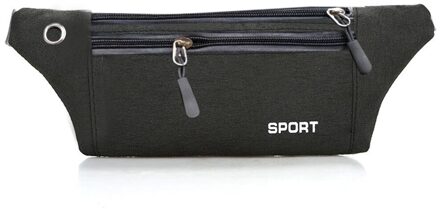 Vrouwen Mannen Fanny Pack Taille Packs Heuptas Vrouwen Tailleband Banaan Taille Zakken Taille Tas Vrouwen Bolso cintura zwart