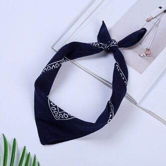 Vrouwen/Mannen/Jongens/Meisjes Mode Hip Hop 100% Katoen Bandana Vierkante Sjaal 55cm * 55cm Zwart Rood Paisley Hoofdband Gedrukt Bandana A01