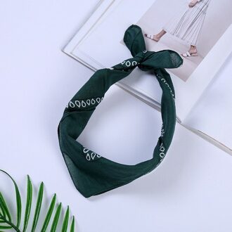 Vrouwen/Mannen/Jongens/Meisjes Mode Hip Hop 100% Katoen Bandana Vierkante Sjaal 55cm * 55cm Zwart Rood Paisley Hoofdband Gedrukt Bandana A12