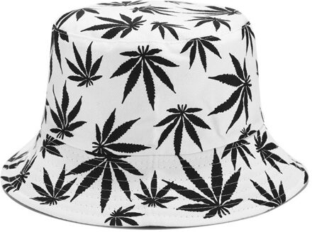 Vrouwen Mannen Paar Katoen Vissen Hoed Hip Hop Cap Esdoornblad Panama Emmer Hoed Zon Platte Top Visser Hoeden Caps boonie