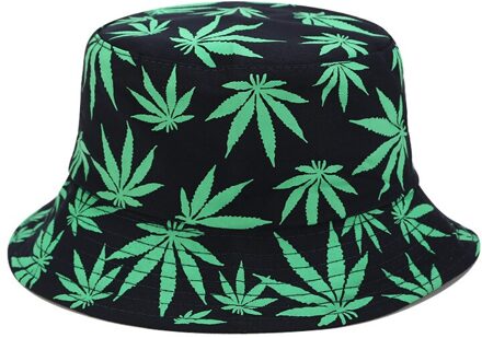 Vrouwen Mannen Paar Katoen Vissen Hoed Hip Hop Cap Esdoornblad Panama Emmer Hoed Zon Platte Top Visser Hoeden Caps boonie
