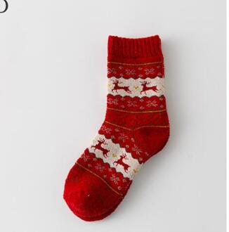 Vrouwen Mannen Sokken Lady Christmas Sok Winter Leuke Wol 3D Dames Crazy Sok Vrouwelijke Thermische Dikker Warm Animal Sokken 1