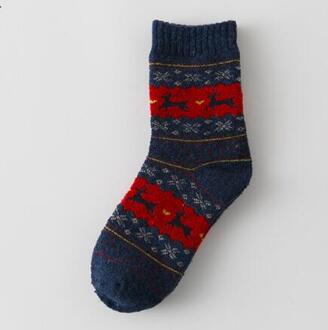 Vrouwen Mannen Sokken Lady Christmas Sok Winter Leuke Wol 3D Dames Crazy Sok Vrouwelijke Thermische Dikker Warm Animal Sokken