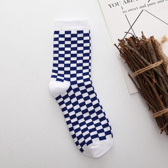 Vrouwen Mannen Sokken Zwart Wit Kleur Mode Stijl Eenvoudige Zwart En Wit Rooster Sport Sokken Medium Lengte Casual Sokken 1