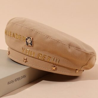 Vrouwen Meisje Beret Franse Kunstenaar Warm Winter Beanie Hat Cap Vintage Vlakte Baretten Hoeden Effen Kleur Elegante Dame Wandelen Caps vrouwelijke khaki