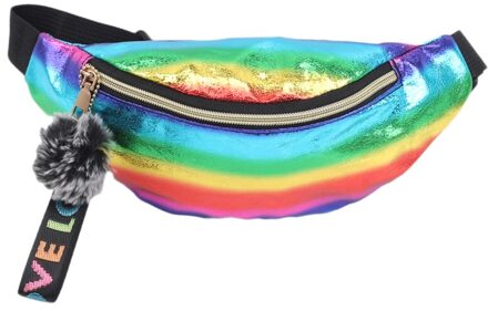 Vrouwen Meisjes Taille Fanny Pack Belt Bag Pouch Hip Bum Bag Reizen Sport Kleine Portemonnee kleuren