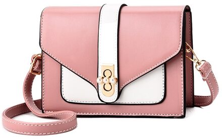 Vrouwen Messenger Bags Luxe Handtassen Beroemde Vrouwen Tas Casual Tote Interieur Slot Pocket Roze