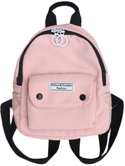 Vrouwen Mini Eenvoudige Tas Mode Vrouwen Rugzak Kleine Toevallige Licht Schoudertas Reistas Mochila Bolsa Feminina Sac Belangrijkste Femme #35 roze