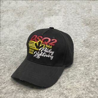 Vrouwen Mode Baseball Cap Zomer Leisure Ademend Netto Cap Puur Katoen Borduurwerk Bloemen Zonnehoed Hoed zwart katoen