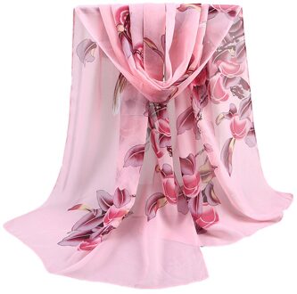 Vrouwen Mode Jacquard Sjaal Katoen Parijse Sjaal Soft Flower Print Strandlaken Sjaal En Najaar Dunne Sjaals