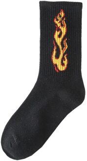 Vrouwen Mode Patroon Sokken Comfort Harajuku Sokken Running Fitness Lange Sokken Vrouwelijke Toevallige Katoenen Sokken stijl B