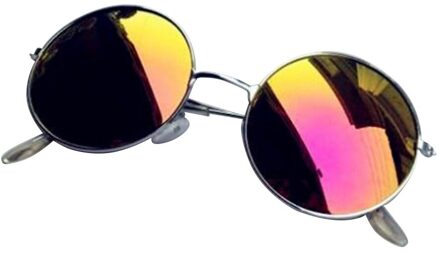 Vrouwen Mode Retro Ronde Plastic Glazen Lens Zonnebril Eyewear Frame GlassesWomen Retro Ronde Plastic drive Bril 5