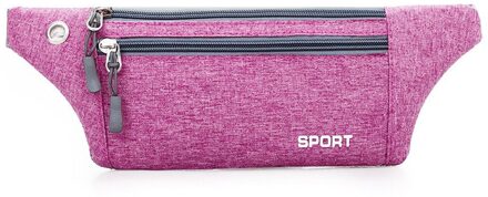 Vrouwen Multifunctionele Zakken Outdoor Sport Leisure Messenger Taille Packs Bag Tassen Voor Vrouwen Crossbody # P30 Roze