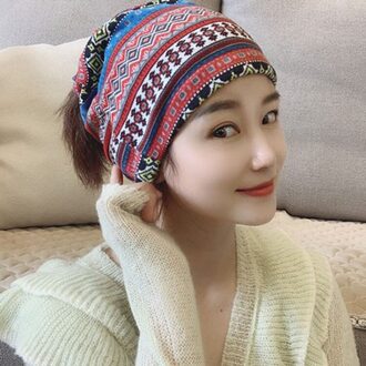 Vrouwen Mutsen Caps Lente Winter Katoenen Muts Mode Cap Hip-Hop Beanie Sjaal Chapeu Feminino Cap 4 manier Te Dragen Motorkap golf