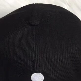 Vrouwen Of Man Brief Hoed Effen Kleur Wit Rood Zwart Donkerblauw Kleur Gedrukt 100% Katoen Mode Unisex Cap