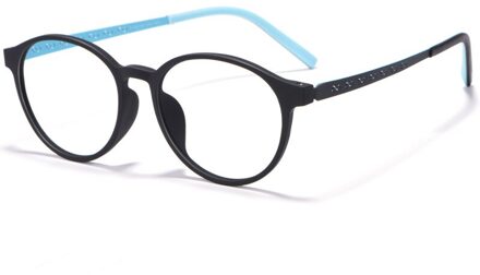 Vrouwen Optische Brilmontuur Mannen Zwart Prescription Bijziendheid Computer Brillen Klassieke Ronde Ultralight Tr90 Eyewear 2