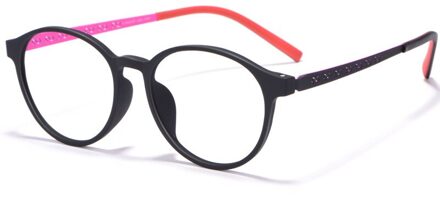 Vrouwen Optische Brilmontuur Mannen Zwart Prescription Bijziendheid Computer Brillen Klassieke Ronde Ultralight Tr90 Eyewear 5