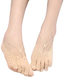 Vrouwen Orthopedische Compressie Sokken Mode Ultra Low Cut Liner Slippers Onzichtbaarheid Voor Vrouwen Vijf Teen Sokken 2