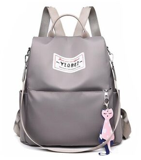 Vrouwen Oxford Rugzak Preppy Stijl Tiener Meisjes Schoudertas Rugzakken Rugzak Dagrugzak Anti-Diefstal Tassen Mochila khaki