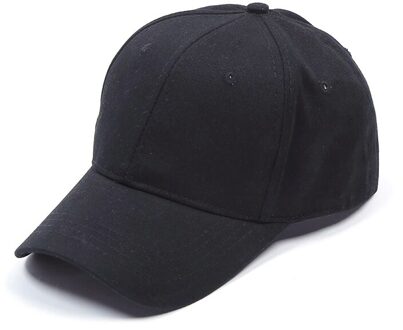 Vrouwen Paardenstaart Baseball Cap Effen Kleur Ademend Zonnescherm Zonnehoed Na Opening Sport Tennis Cap zwart
