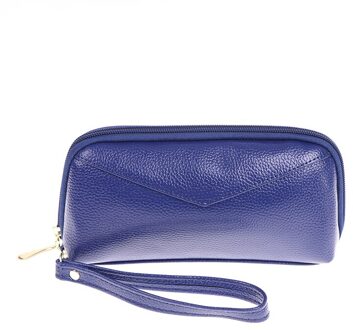 Vrouwen Portefeuilles Multi-Functionele Pu Lederen Portemonnee Portemonnee Portemonnee Kaarthouder DBL