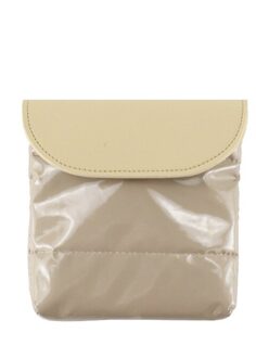 Vrouwen Portemonnee Mode Draagbare Down Materiaal Meisjes Maandverband Zak Multifunctionele Kaart Tas Headset Bag Vrouwelijke portemonnee khaki