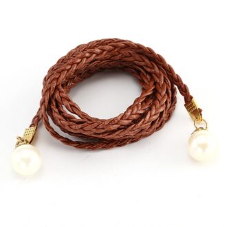 Vrouwen Riem Stijl Candy Kleur Taille Ketting Hennep Touw Gevlochten Jurk Riem Casual Dunne Riem Voor Jurk Candycolor Vrouwen Accessoires #10 BW