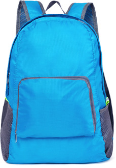Vrouwen Rugzak Lichtgewicht Opvouwbare Nylon Waterdichte Mannen Skin Pack Outdoor Sport Camping Wandelen en Reistas Rugzak Blauw