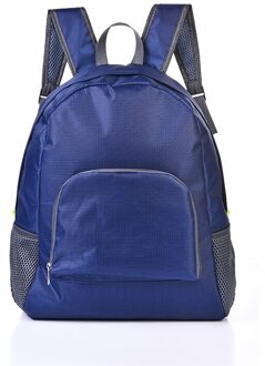 Vrouwen Rugzak Lichtgewicht Opvouwbare Nylon Waterdichte Mannen Skin Pack Outdoor Sport Camping Wandelen en Reistas Rugzak marine