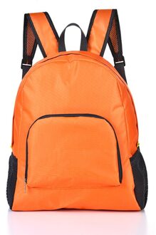 Vrouwen Rugzak Lichtgewicht Opvouwbare Nylon Waterdichte Mannen Skin Pack Outdoor Sport Camping Wandelen en Reistas Rugzak Oranje