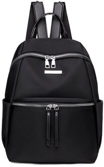 Vrouwen Rugzakken Vrouwelijke Vintage Rugzak Voor Meisjes Schooltas Reizen Rugzak Dames Back Pack Rugzak zwart