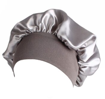 Vrouwen Satijn Slaap Cap Volledige Dekking Zachte Nacht Slaap Hoed Cap Chemotherapie Cap