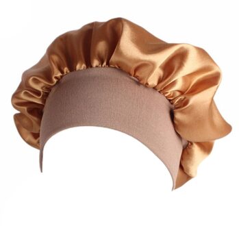 Vrouwen Satijn Slaap Cap Volledige Dekking Zachte Nacht Slaap Hoed Cap Chemotherapie Cap