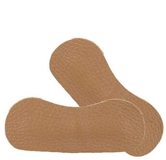 Vrouwen Schoenen Inserts Protector Sticker Voor Hoge Hakken Liner Grip Zelfklevende Leer Hak Kussen Anti-Slijtage Voet care Pads bruin