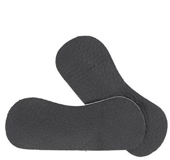 Vrouwen Schoenen Inserts Protector Sticker Voor Hoge Hakken Liner Grip Zelfklevende Leer Hak Kussen Anti-Slijtage Voet care Pads zwart
