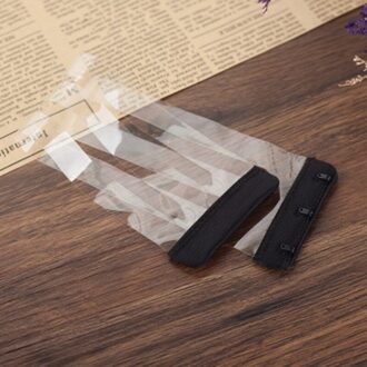 Vrouwen Siliconen Antislip Gesp Clear Beha-bandjes Onzichtbare Transparante Bh Strap Backless Elastische Beha Extender Schouderriem