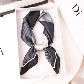 Vrouwen Sjaal Zijden Sjaals Sjaals Lady Wraps Zachte Halsdoek Hijab Hoofddoek Femalegirl Bufandas Para Mujer Hijab Echarpes Femme Blauw