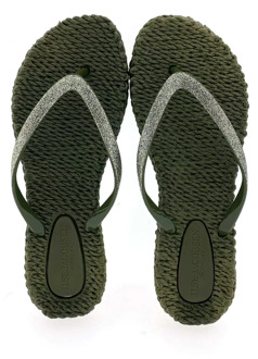 Vrouwen Slippers -  Cheerful01 - Groen - Maat 36