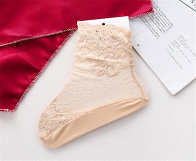 Vrouwen Sokken Elegante Kant Dame Meisjes Netto Sok Vintage Zachte Kant Mesh MEISJE Kousen B626 kleur 1