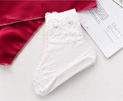 Vrouwen Sokken Elegante Kant Dame Meisjes Netto Sok Vintage Zachte Kant Mesh MEISJE Kousen B626 kleur 3