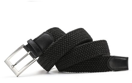 Vrouwen Stretch Twist Geweven Riem Wax Touw Gevlochten Tailleband Mode Casual Vrouwelijke Riem Voor Jeans Jurk Metalen Gesp Riemen groen / 115cm